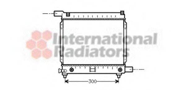 VAN WEZEL 30002064 Радиатор, охлаждение двигателя
