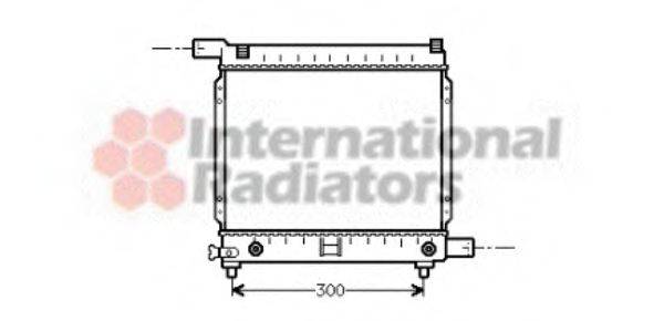 VAN WEZEL 30002064 Радиатор, охлаждение двигателя