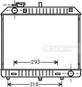 VAN WEZEL 30002127 Радиатор, охлаждение двигателя