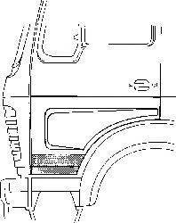 VAN WEZEL 306072 Дверь, кабина водителя