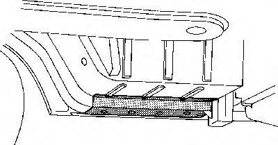 VAN WEZEL 3070302 Лонжерон