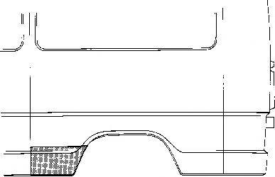 VAN WEZEL 3071142 Боковина