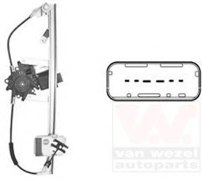 VAN WEZEL 4366262 Подъемное устройство для окон