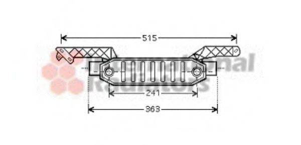 VAN WEZEL 40003282 масляный радиатор, двигательное масло