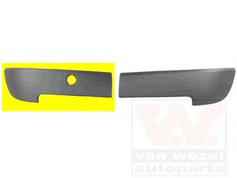 VAN WEZEL 4328592 Облицовка, бампер