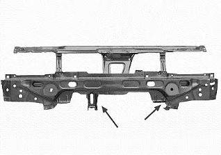 VAN WEZEL 5826668 Облицовка передка