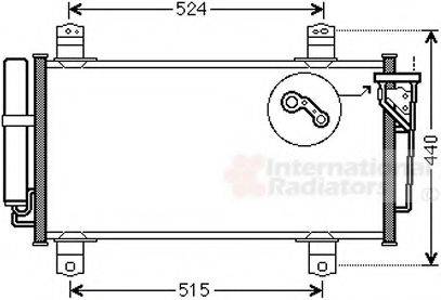 VAN WEZEL 27005231 Конденсатор, кондиционер