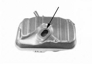 VAN WEZEL 1735082 Топливный бак