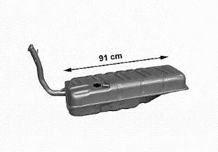 VAN WEZEL 5820083 Топливный бак