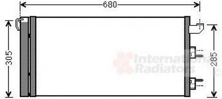 VAN WEZEL 17005406 Конденсатор, кондиционер