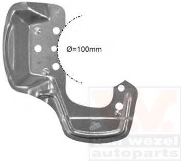 VAN WEZEL 3778372 Отражатель, диск тормозного механизма