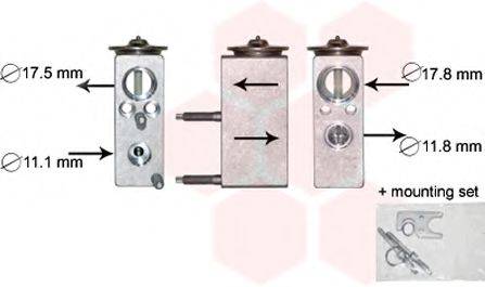 VAN WEZEL 09001276 Расширительный клапан, кондиционер