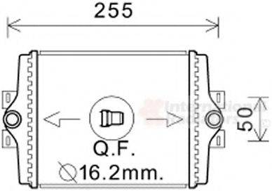 VAN WEZEL 06002451 Радиатор, охлаждение двигателя