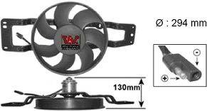 VAN WEZEL 4342747 Вентилятор, охлаждение двигателя