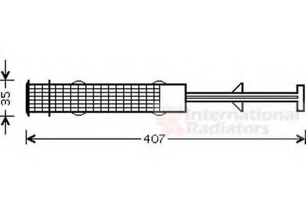 VAN WEZEL 0600D270 Осушитель, кондиционер