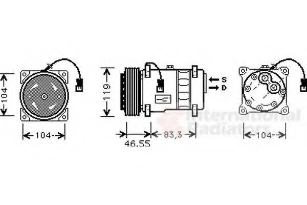 VAN WEZEL 0900K019