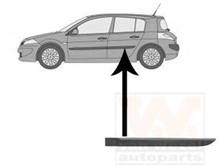 VAN WEZEL 4327425 Облицовка / защитная накладка, дверь