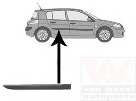 VAN WEZEL 4327426 Облицовка / защитная накладка, дверь
