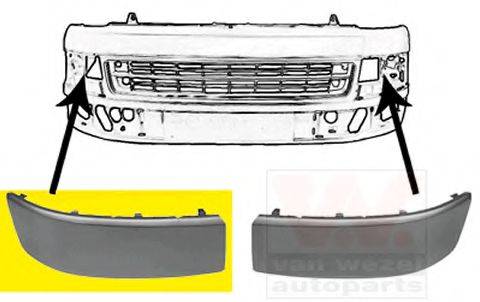 VAN WEZEL 5790586 Облицовка, бампер