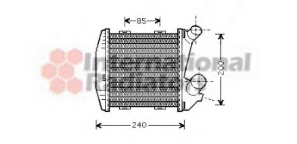 VAN WEZEL 29004004 Интеркулер