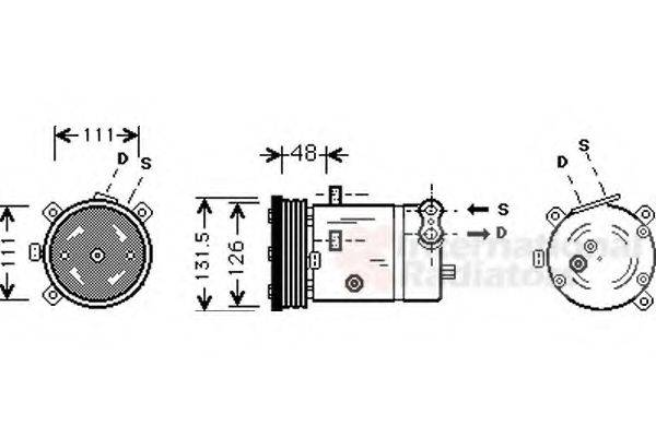 VAN WEZEL 3700K280