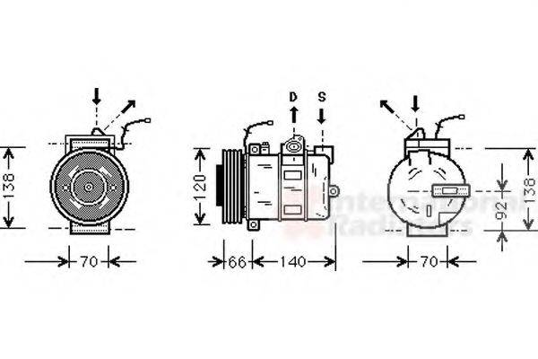 VAN WEZEL 7400K040