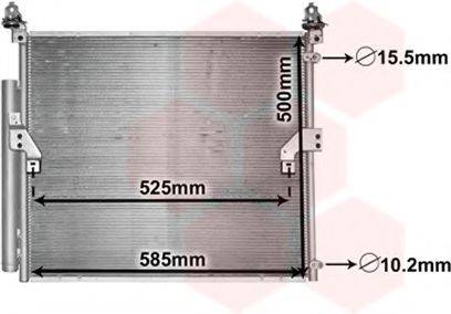 VAN WEZEL 53005652 Конденсатор, кондиционер
