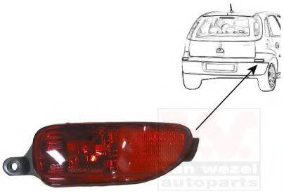 VAN WEZEL 3777938 Задний противотуманный фонарь