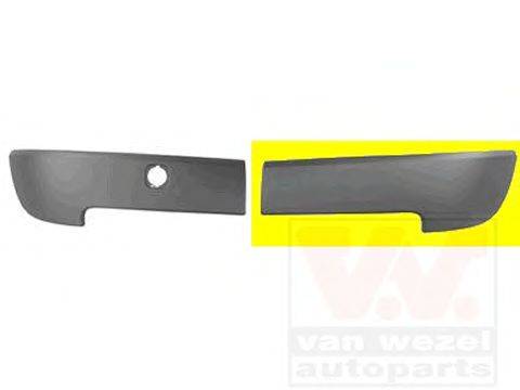 VAN WEZEL 4328591 Облицовка, бампер
