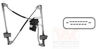 VAN WEZEL 1867265 Подъемное устройство для окон