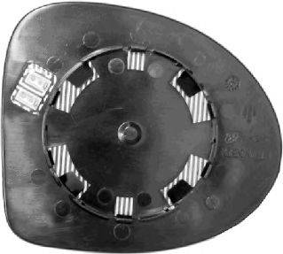 VAN WEZEL 4371831 Зеркальное стекло, наружное зеркало