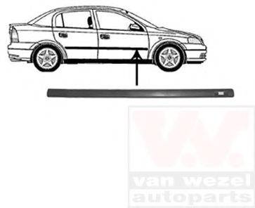 VAN WEZEL 3742404 Облицовка / защитная накладка, дверь