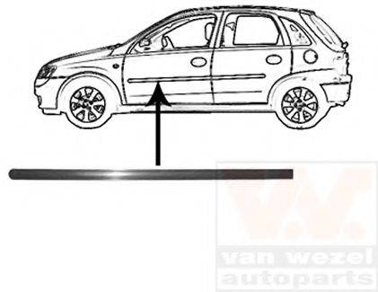 VAN WEZEL 3777423 Облицовка / защитная накладка, дверь