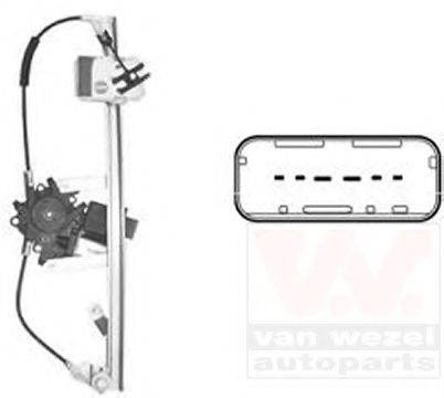 VAN WEZEL 4366265 Подъемное устройство для окон