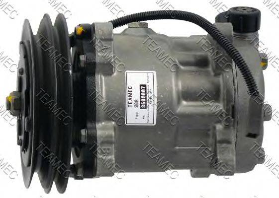 TEAMEC 8600007 Компрессор, кондиционер