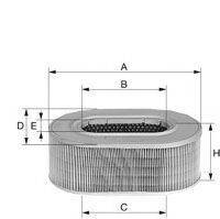 UNIFLUX FILTERS XA245 Воздушный фильтр