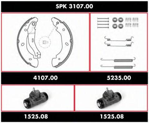 WOKING SPK310700 Комплект тормозов, барабанный тормозной механизм