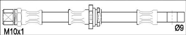 WOKING G190052 Тормозной шланг