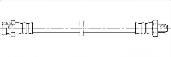 WOKING G190107 Тормозной шланг