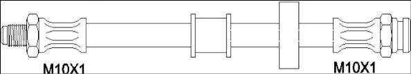 WOKING G190114 Тормозной шланг