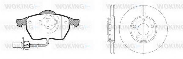 WOKING 8290300 Комплект тормозов, дисковый тормозной механизм