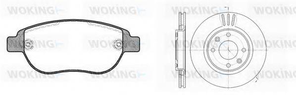 WOKING 8941301 Комплект тормозов, дисковый тормозной механизм