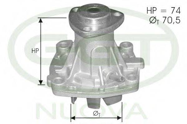 GGT PA12297 Водяной насос