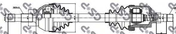 GSP 210067 Приводной вал