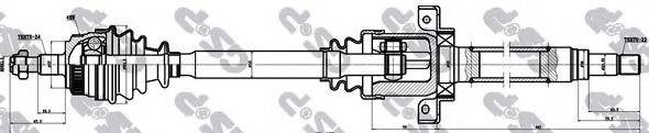 GSP 235038 Приводной вал