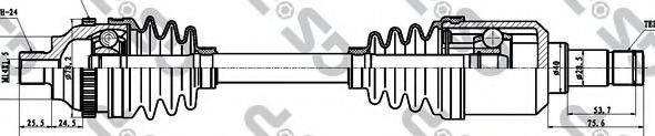 GSP 299190 Приводной вал