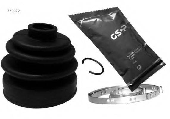 GSP 760072 Монтажный комплект, сильфон приводного вала