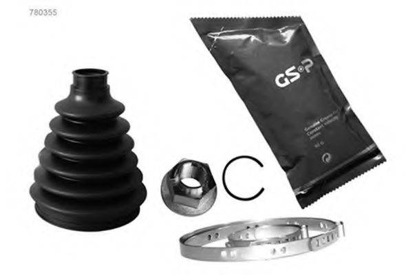 GSP 780355 Монтажный комплект, сильфон приводного вала