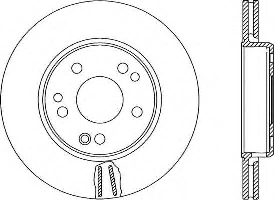 OPEN PARTS BDR130320 Тормозной диск