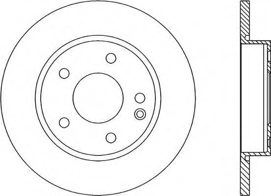 OPEN PARTS BDR169910 Тормозной диск